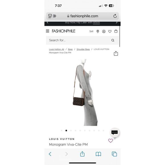 Louis Vuitton Monogram Viva Cite PM Shoulder Bag - Picture 15 of 16